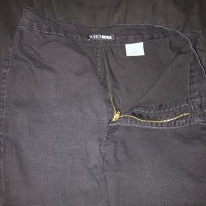 Black fashion nova jeans